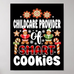 Kinderopvangaanbieder van slimme cookies Daycare C Poster