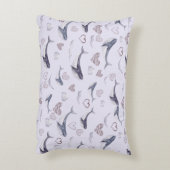 Kinderpatroon met dekzeilvissen, wolken en hart accent kussen (Achterkant (Verticaal))