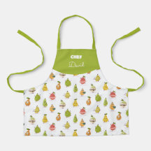 Kinderpatroon van leuke peren