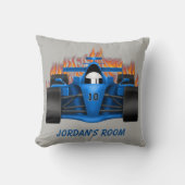 Kinderpiloot-racewagens Kussen (Voorkant)