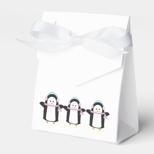 Kinderpinguïn Bedankdoosjes (Voorkant Zijde)