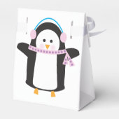 Kinderpinguïn Bedankdoosjes (Achterkant)
