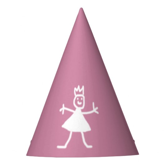 Kinderprinses op elke kleur feesthoedjes (Voorkant)