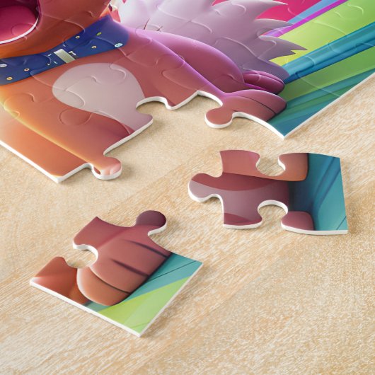 Kinderpuzzel Legpuzzel (Zijkant)