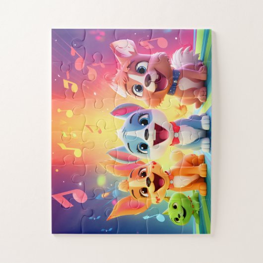 Kinderpuzzel Legpuzzel (Verticaal)