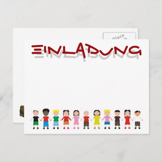 Kinderrij Briefkaart (Voorkant / Achterkant)