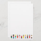 Kinderrij Briefpapier (Voorkant / Achterkant)