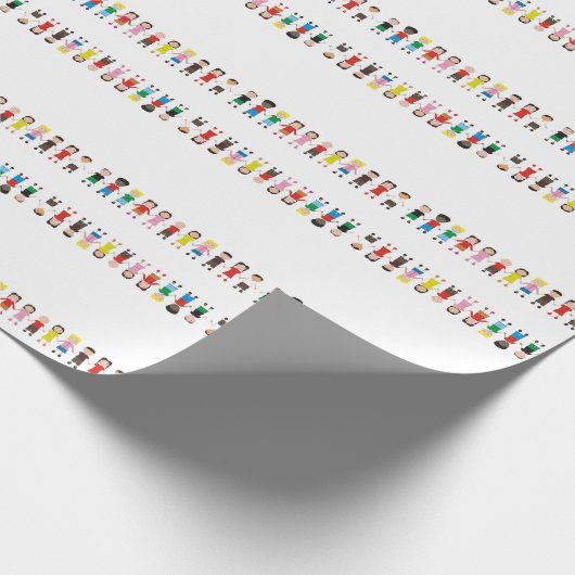 Kinderrij Cadeaupapier (Hoek)