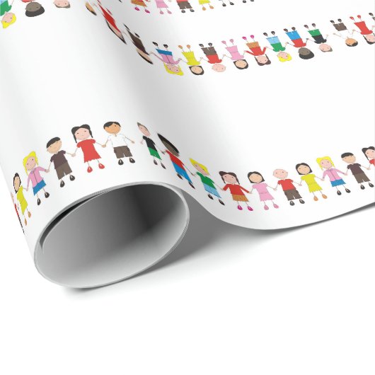 Kinderrij Cadeaupapier (Rol Hoek)