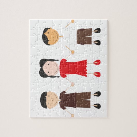 Kinderrij Legpuzzel (Verticaal)