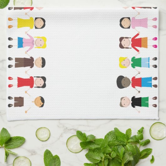 Kinderrij Theedoek (Gevouwen)