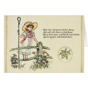 Kinderrijmpje Little Bo Peep