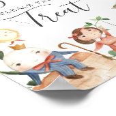 Kinderrijmpjes Baby Shower Baby's Zijn Schattig Bo Poster (Hoek)