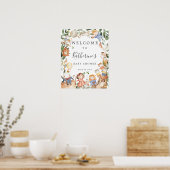 Kinderrijmpjes Baby Shower Welkomstbord Poster (Keuken)