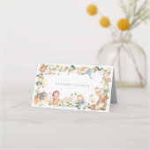 Kinderrijmpjes Buffet Eten Labels Plaatskaartje (Achterkant)