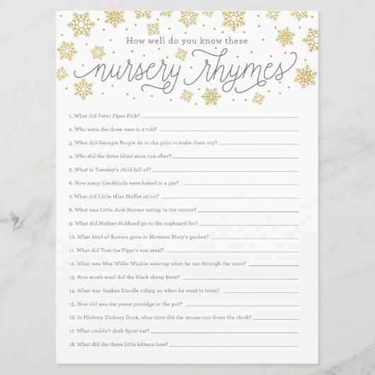 Kinderrijmpjes spel kaart geslacht neutrale douche (Voorkant)