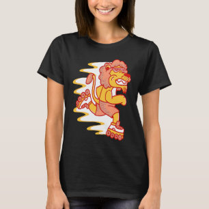 Kinderrolschaatsen, leuke dieren, roller ska t-shirt