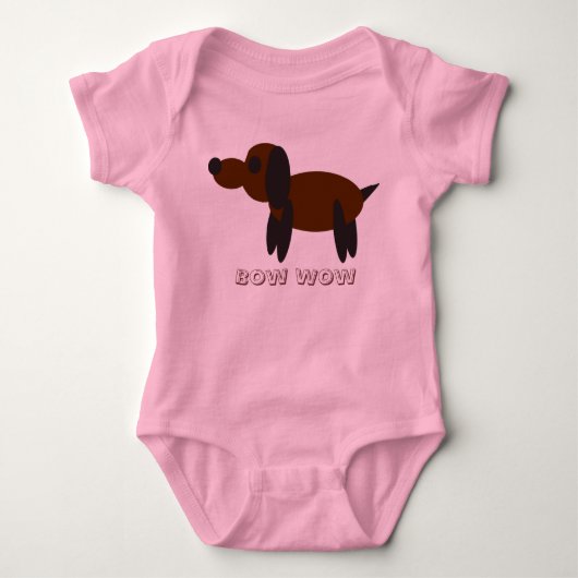 KINDERSCHEPEN - KUSTPOPPEN - BOW WOW - GIFTEN ROMPER (Voorkant)