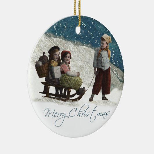  kinderschildertekening keramisch ornament (Rechts)