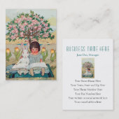 Kinderschrijver, leraar Visitekaartje (Voorkant / Achterkant)