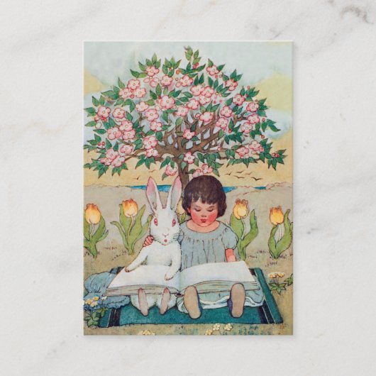 Kinderschrijver, leraar Visitekaartje (Voorkant)