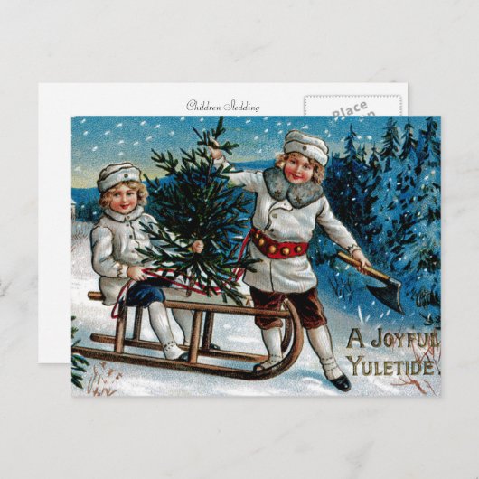 Kinderslaapjes Briefkaart (Voorkant / Achterkant)