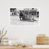 KinderSleigh Seward Alaska 1912 Poster (Keuken)
