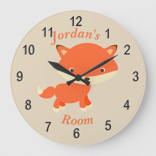 Kinderslot Baby Fox Grote Klok (Voorkant)