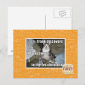 Kinderslot op tv briefkaart (Voorkant / Achterkant)