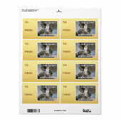 Kinderslot op tv etiket (Full Sheet)