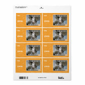 Kinderslot op tv etiket (Full Sheet)