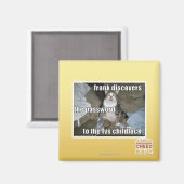 Kinderslot op tv magneet (Voorkant / Achterkant)