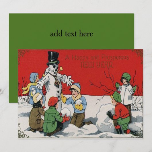 Kindersneeuwsneeuw (Voorkant / Achterkant)