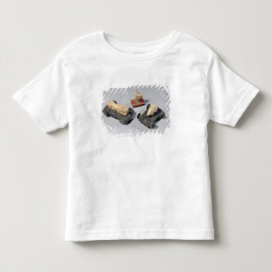 Kinderspeelgoed: een egel, een leeuw en een duif, kinder shirts