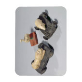 Kinderspeelgoed: egel, leeuw en duif, Su Magneet (Verticaal)