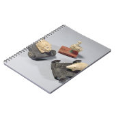 Kinderspeelgoed: egel, leeuw en duif, Su Notitieboek (Linkerzijde)