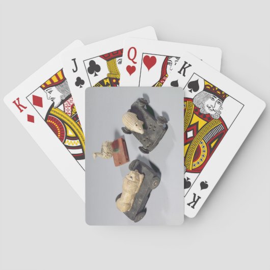 Kinderspeelgoed: egel, leeuw en duif, Su Pokerkaarten (Achterkant)