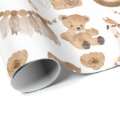  kinderspeelgoed, leeuw, Beer, Rockpaarden Cadeaupapier (Rol Hoek)