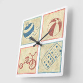 Kinderspeelgoed van Chariklia Zarris Vierkante Klok (Hoek)