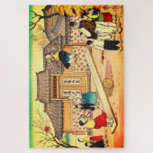 Kinderspel in Korea Hiyoshi Mamoru 1952 Legpuzzel (Verticaal)