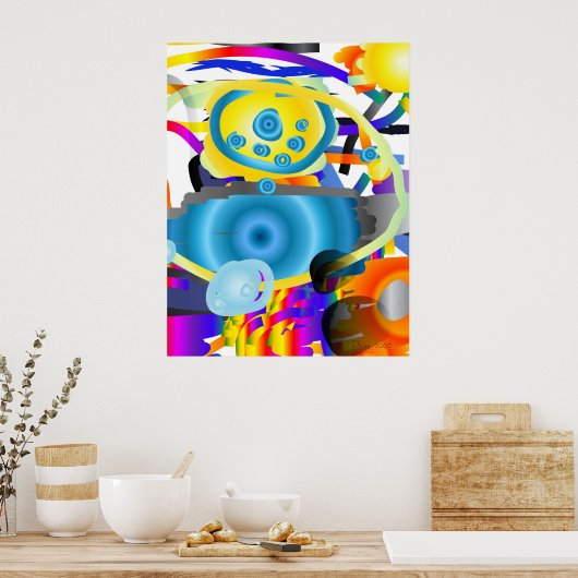 Kinderspel Poster (Keuken)