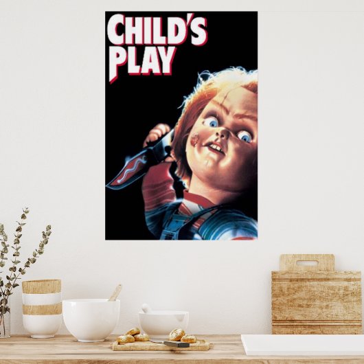 Kinderspel Poster (Keuken)