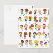 Kinderspelen Briefkaart (Voorkant / Achterkant)