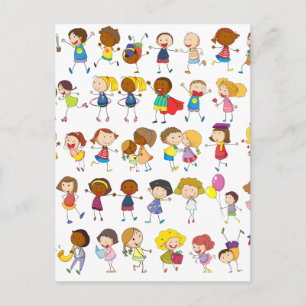 Kinderspelen Briefkaart