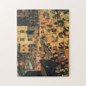 Kinderspelen Bruegel Midieval Legpuzzel (Verticaal)