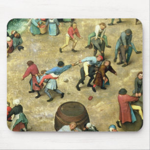 Kinderspelen : detail van onderaan muismat