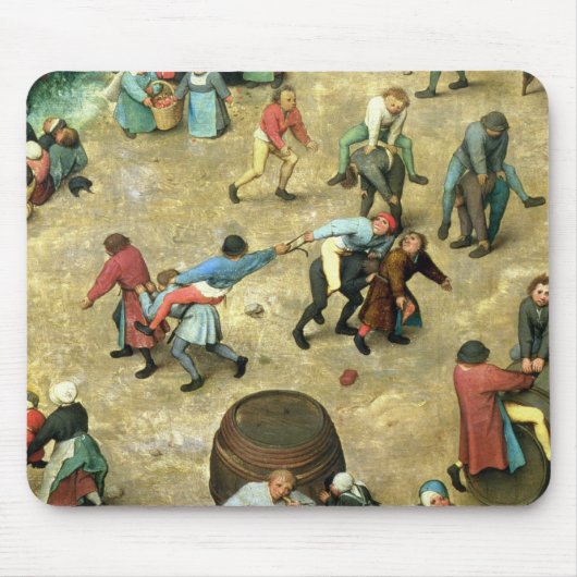 Kinderspelen : detail van onderaan muismat (Voorkant)