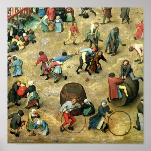 Kinderspelen: detail van onderaan poster (Voorkant)