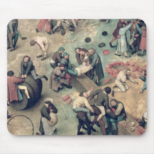 Kinderspelen : detail van rechts onderaan muismat (Voorkant)