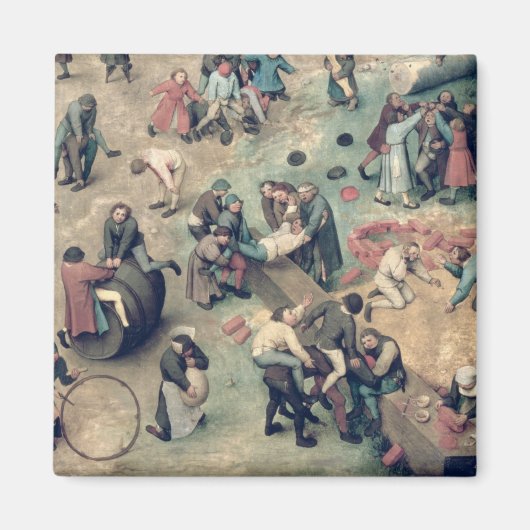 Kinderspelen: detail van rechtse onderste spelen magneet (Voorkant)